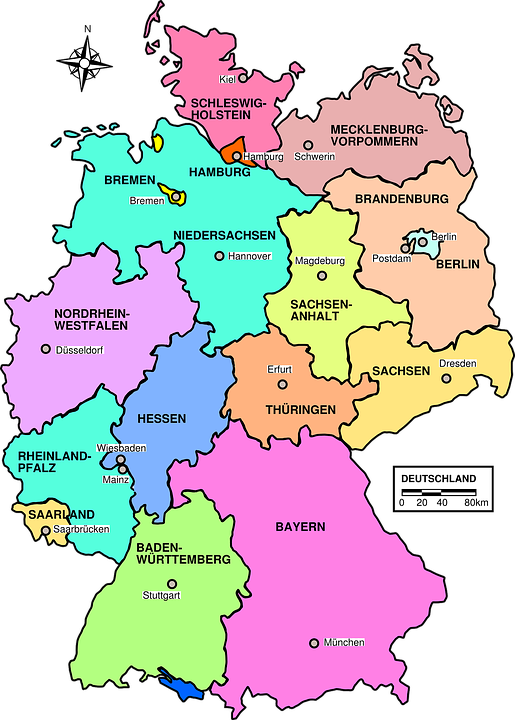 Estados federados Alemania